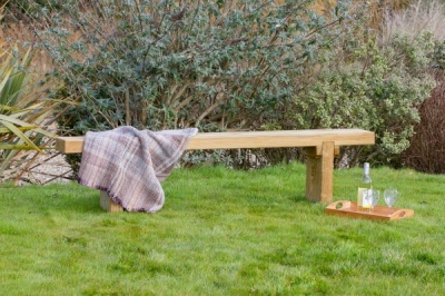 NEW REBECCA BENCH WOODEN PRESSURE TREATED (1.8 x 0.24 x 0.75m)